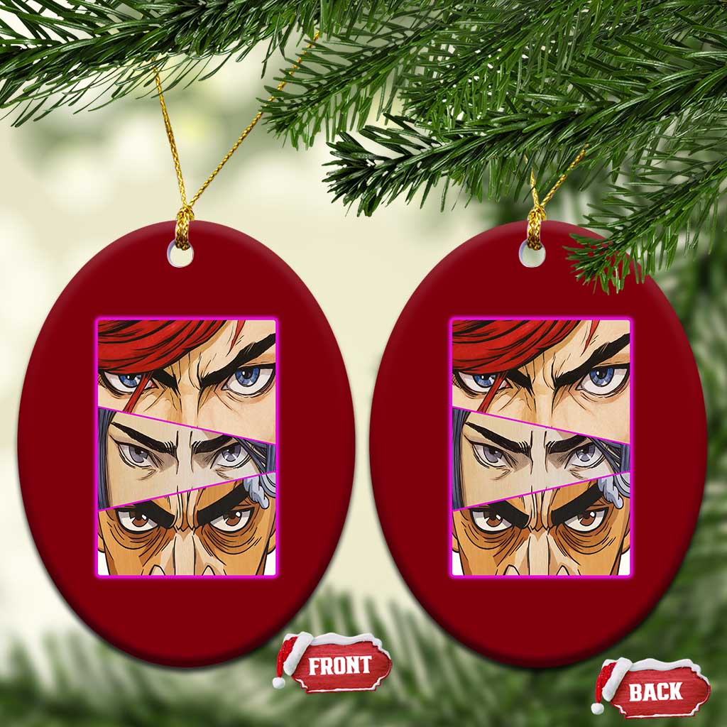 Futuristic Legends Anime Eyes Ceramic Ornament Gift For League Gamer Fans TS12 Print Your Wear