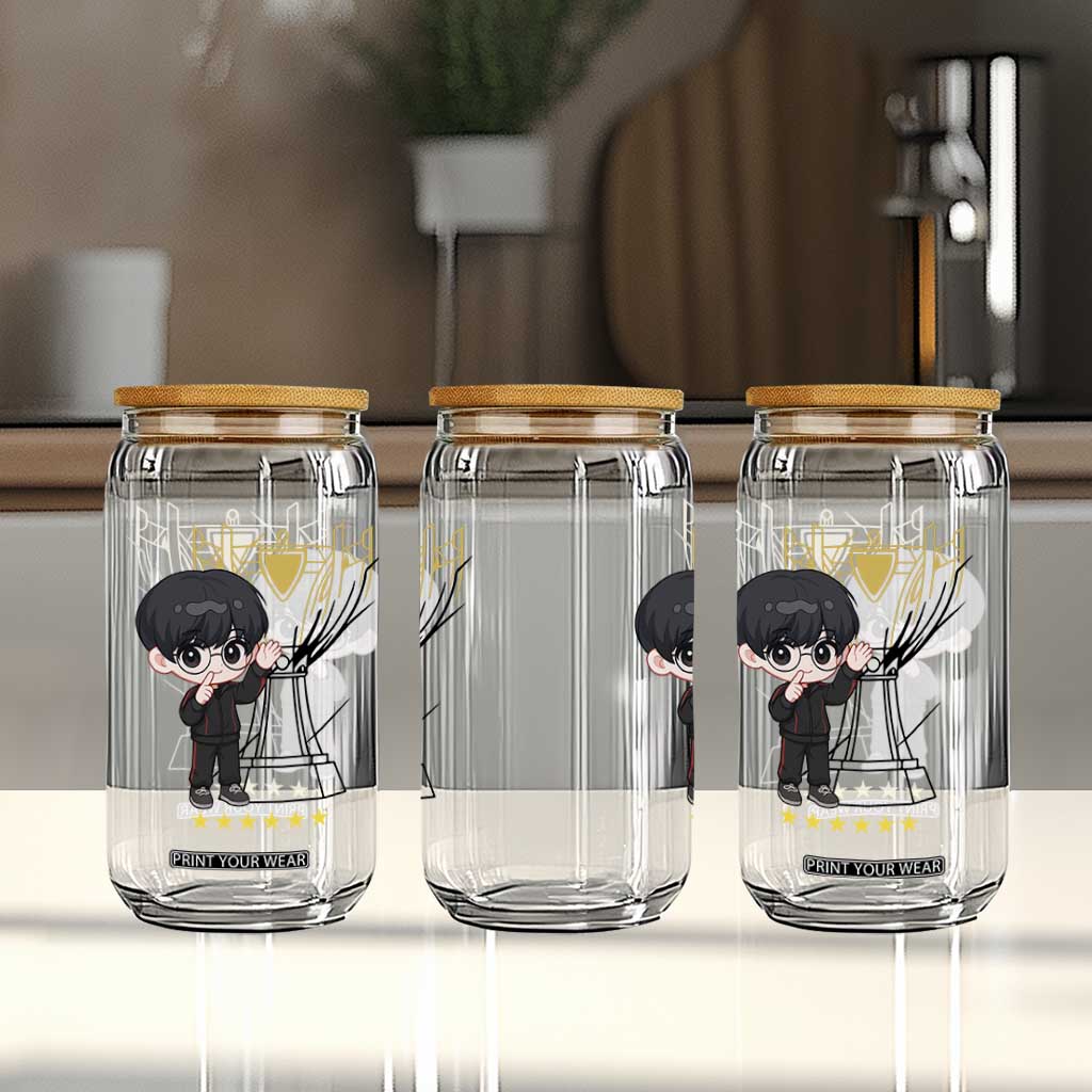 Mid Lane Master Gamer Glass Can Gift For Esports Fan TS12 Print Your Wear