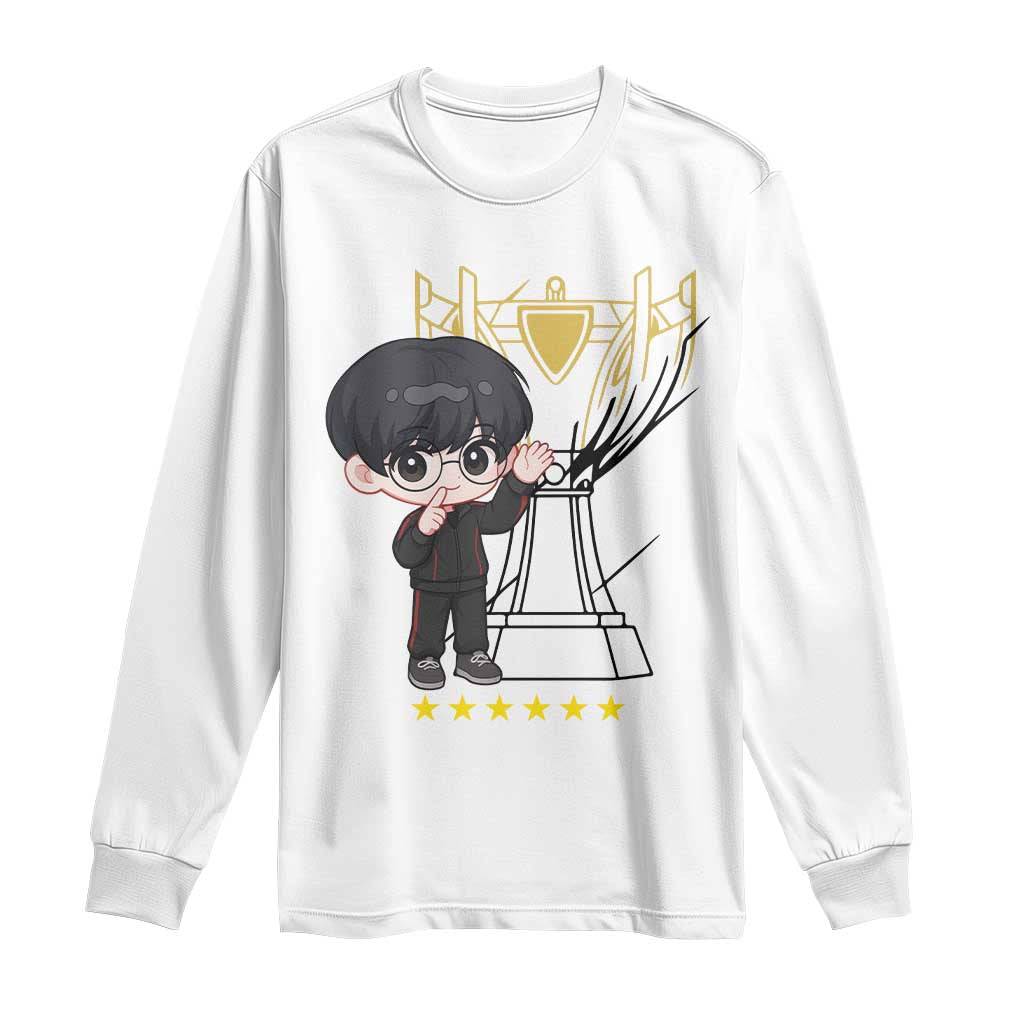 Mid Lane Master Gamer Long Sleeve Shirt Gift For Esports Fan TS12 White Print Your Wear