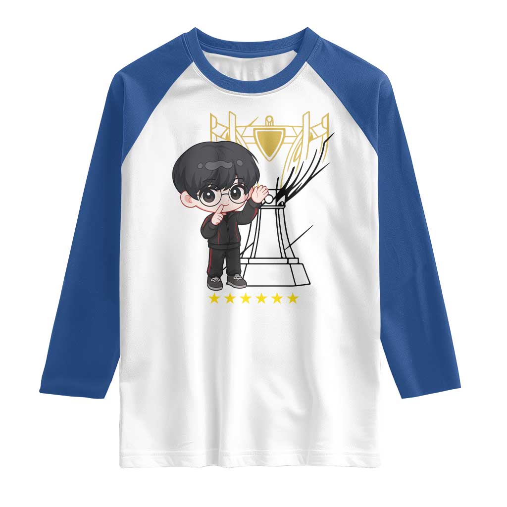 Mid Lane Master Gamer Raglan Shirt Gift For Esports Fan TS12 White Royal Print Your Wear
