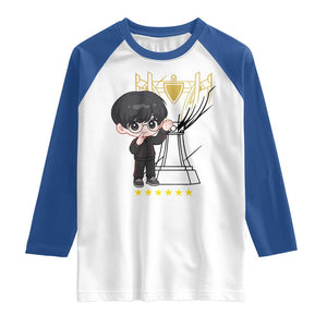 Mid Lane Master Gamer Raglan Shirt Gift For Esports Fan TS12 White Royal Print Your Wear