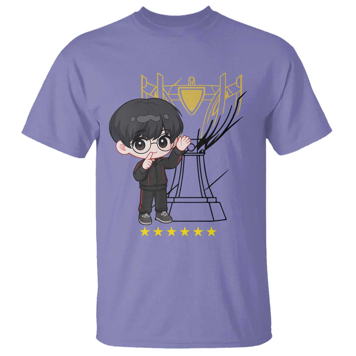 Mid Lane Master Gamer T Shirt Gift For Esports Fan TS12 Violet Print Your Wear