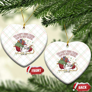 We Do Not Need Kings We Have Got Santa Ceramic Ornament Funny Xmas Gift TS12 Print Your Wear