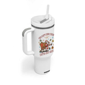 No Kings Only Santa Tumbler With Handle Funny Christmas Parody Gift TS12 Print Your Wear