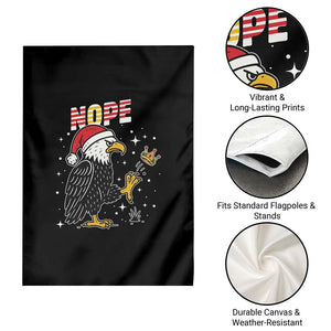 Funny Eagle No Kings In America Christmas 2025 Garden Flag TS12 Print Your Wear