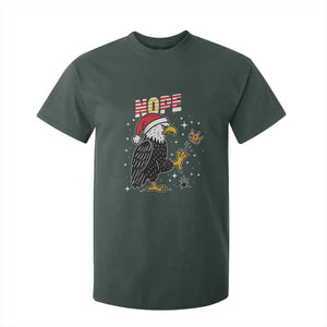 Funny Eagle No Kings In America Christmas 2025 T Shirt For Kid TS12 Dark Forest Green Print Your Wear