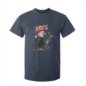 Funny Eagle No Kings In America Christmas 2025 T Shirt For Kid TS12 Navy Print Your Wear