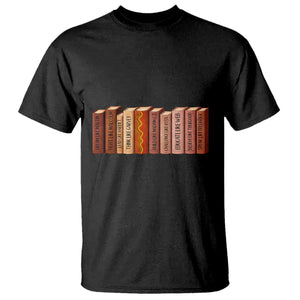 African American Teachers Gift T Shirt Black History Leaders Book TS12 Black Print Your Wear
