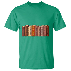 African American Teachers Gift T Shirt Black History Leaders Book TS12 Irish Green Print Your Wear