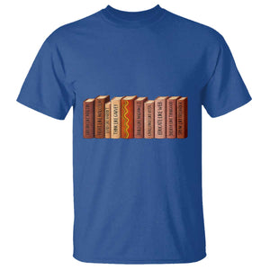 African American Teachers Gift T Shirt Black History Leaders Book TS12 Royal Blue Print Your Wear
