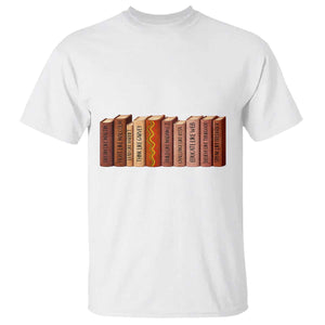 African American Teachers Gift T Shirt Black History Leaders Book TS12 White Print Your Wear