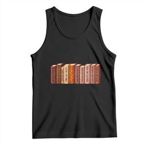 African American Teachers Gift Tank Top Black History Leaders Book TS12 Black Print Your Wear