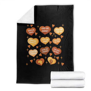 Black History Leaders Throw Blanket African American Teachers Pride TS12 Black Print Your Wear
