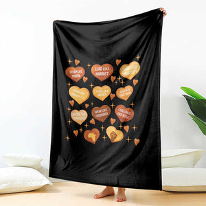 Black History Leaders Throw Blanket African American Teachers Pride TS12 Print Your Wear