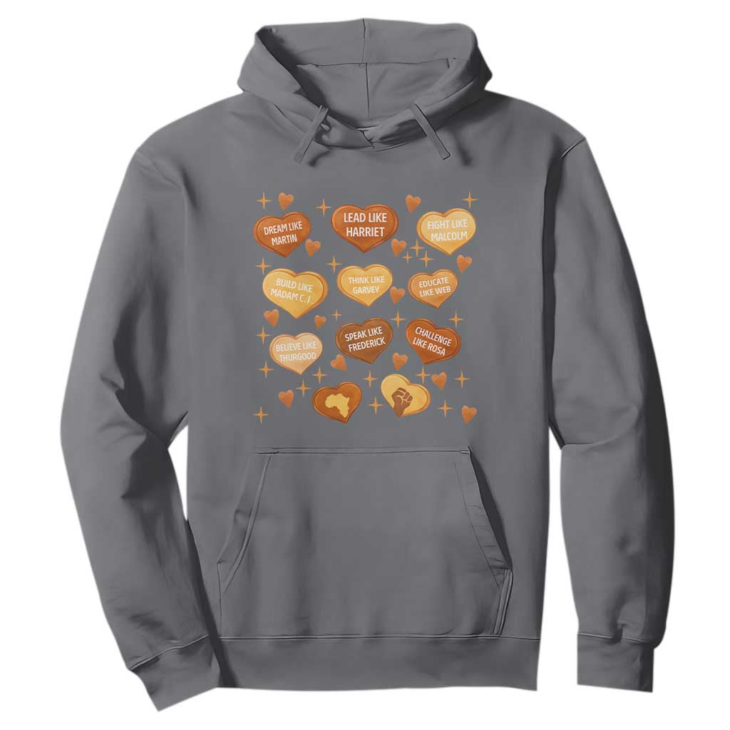 Black History Leaders Hoodie African American Teachers Pride TS12 Charcoal Print Your Wear
