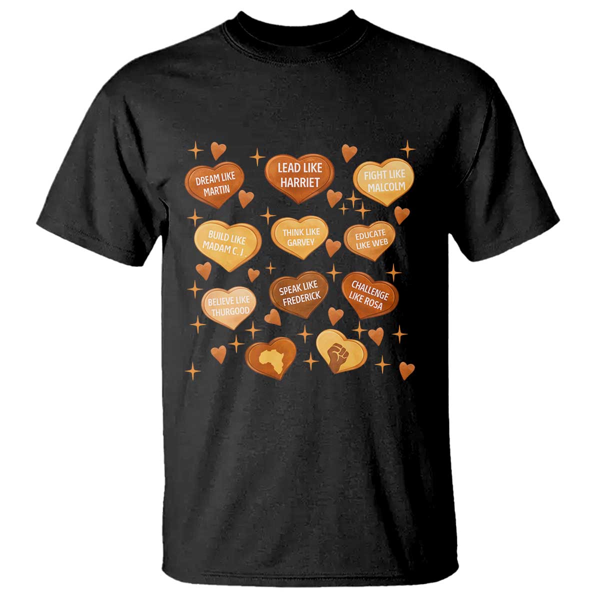 Black History Leaders T Shirt African American Teachers Pride TS12 Black Print Your Wear