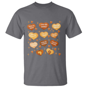 Black History Leaders T Shirt African American Teachers Pride TS12 Charcoal Print Your Wear