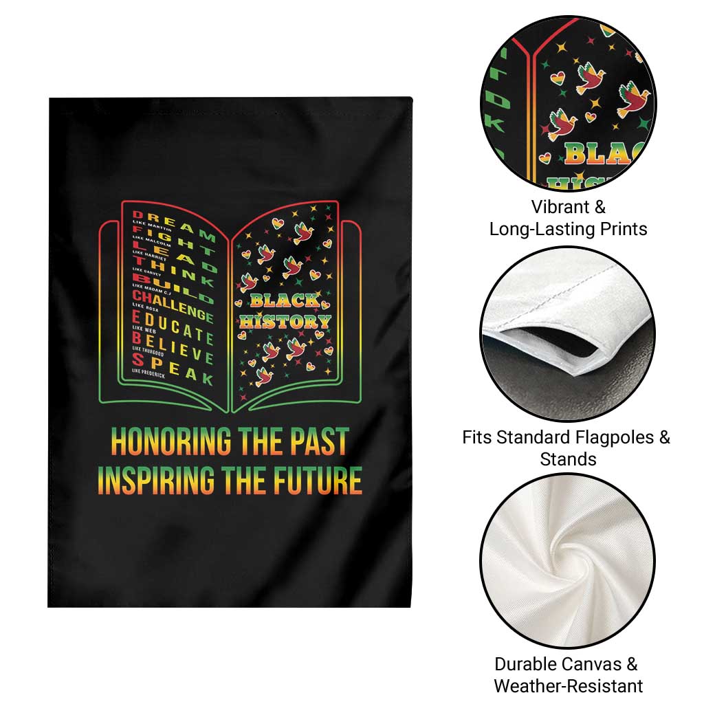 Black History Leaders Book Garden Flag African American History For Teachers TS12 Print Your Wear