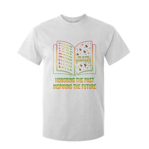 Black History Leaders Book T Shirt For Kid African American History For Teachers TS12 White Print Your Wear