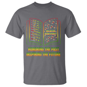 Black History Leaders Book T Shirt African American History For Teachers TS12 Charcoal Print Your Wear