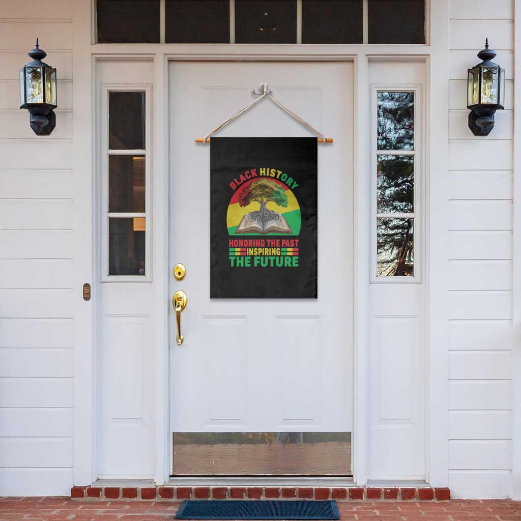 Black History Honoring The Past Inspiring The Future Garden Flag African American Pride TS12 Print Your Wear