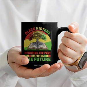 Black History Honoring The Past Inspiring The Future Coffee Mug African American Pride TS12 Print Your Wear