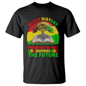 Black History Honoring The Past Inspiring The Future T Shirt African American Pride TS12 Black Print Your Wear