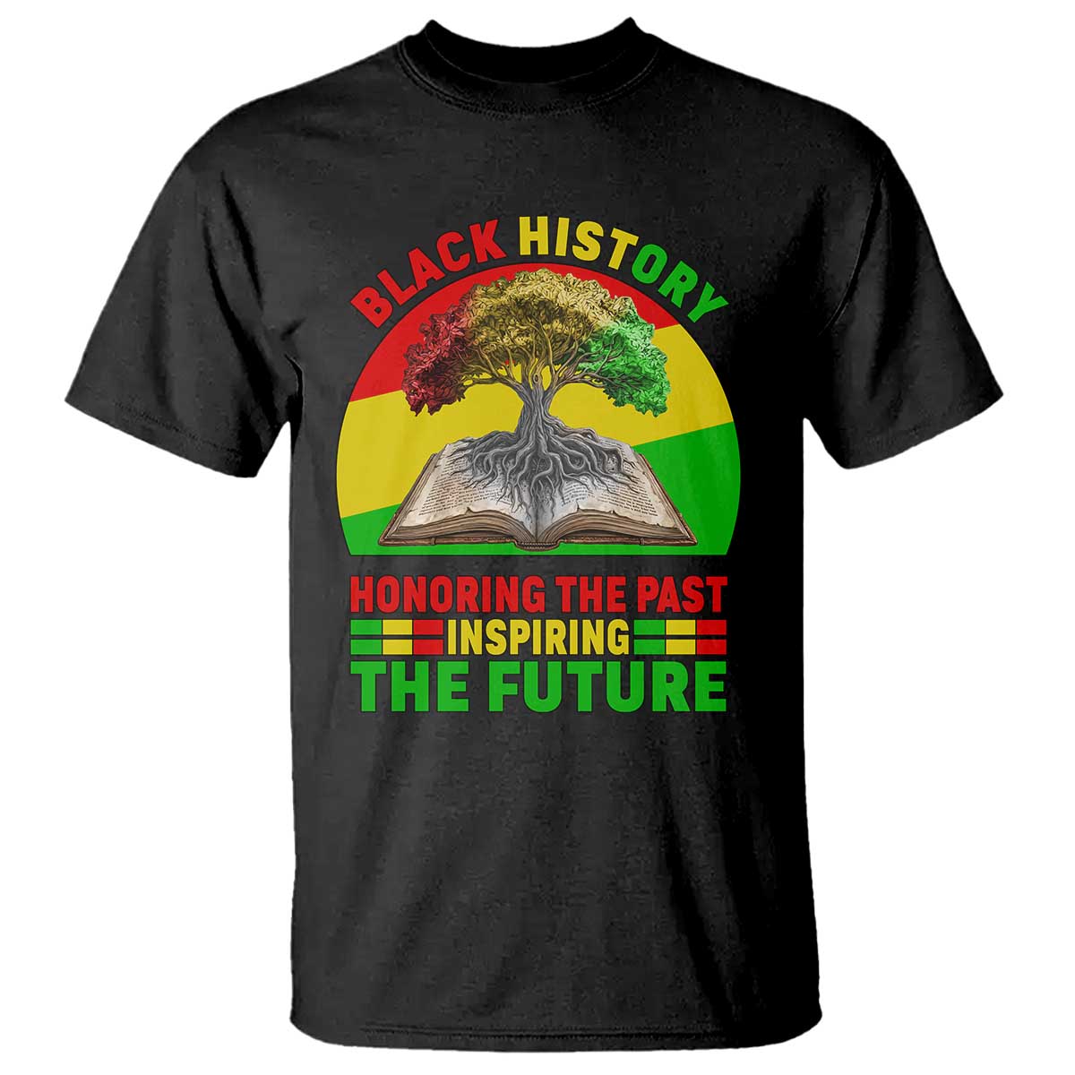 Black History Honoring The Past Inspiring The Future T Shirt African American Pride TS12 Black Print Your Wear