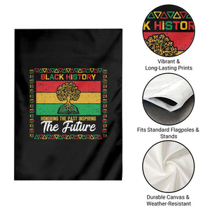 Black History Month Garden Flag Honoring The Past Inspiring The Future TS12 Print Your Wear