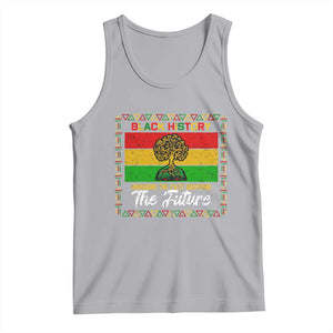 Black History Month Tank Top Honoring The Past Inspiring The Future TS12 Athletic Heather Print Your Wear