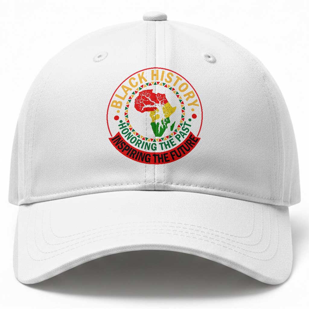 Inspiring The Future Honoring The Past Baseball Cap African American Heritage TS12 Print Your Wear