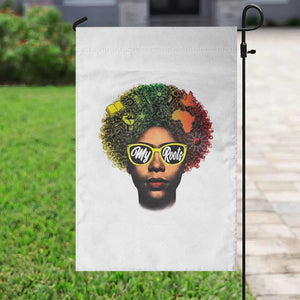 Black History Month Garden Flag My Roots African American Pride Gift TS12 Print Your Wear
