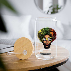 Black History Month Glass Can My Roots African American Pride Gift TS12 Print Your Wear