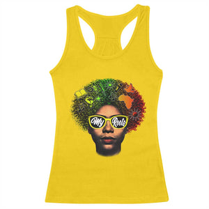 Black History Month Racerback Tank Top My Roots African American Pride Gift TS12 Daisy Print Your Wear