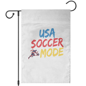 USA Soccer Mode Garden Flag United States Team Pride TS12 Black Print Your Wear