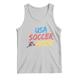 USA Soccer Mode Tank Top United States Team Pride TS12 Ash Print Your Wear