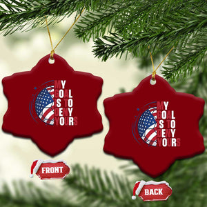 My Goal Is To Deny Yours Ceramic Ornament Soccer Goalie Gift TS12 Print Your Wear