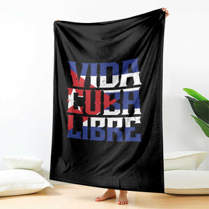 Viva Cuba Libre Throw Blanket Cuban Freedom Supporter TS12 Print Your Wear