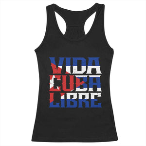 Viva Cuba Libre Racerback Tank Top Cuban Freedom Supporter TS12 Black Print Your Wear