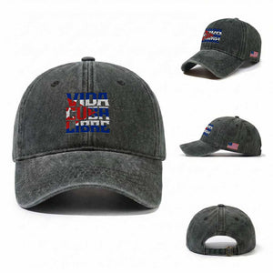 Viva Cuba Libre Washed Cotton Baseball Cap Cuban Freedom Supporter TS12 Washed Cap Universal Fit Dark Green Print Your Wear