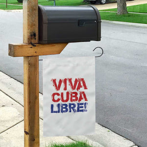 Viva Cuba Libre Garden Flag SOS Cuba Stand With Freedom Movement TS12 Print Your Wear