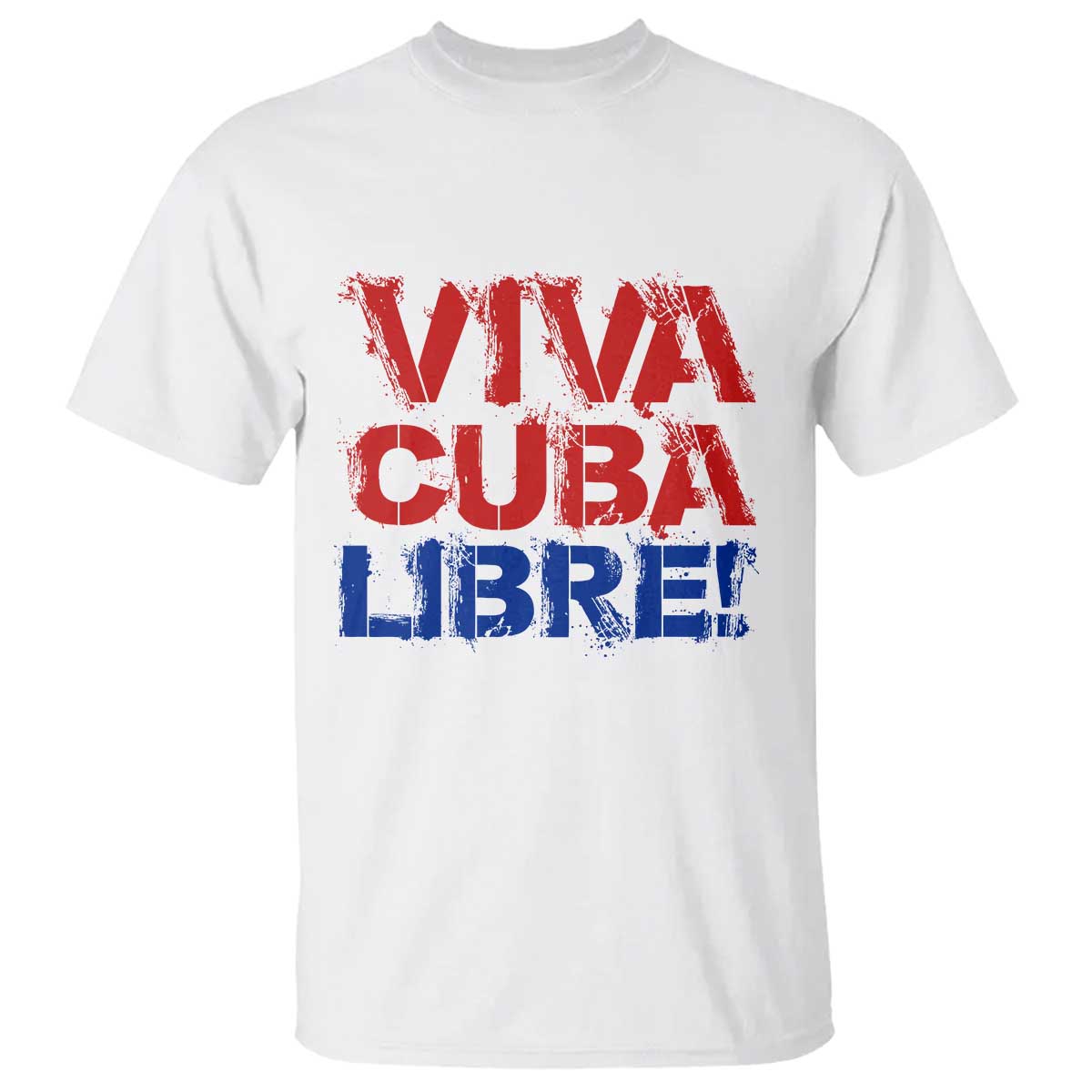Viva Cuba Libre T Shirt SOS Cuba Stand With Freedom Movement TS12 White Print Your Wear
