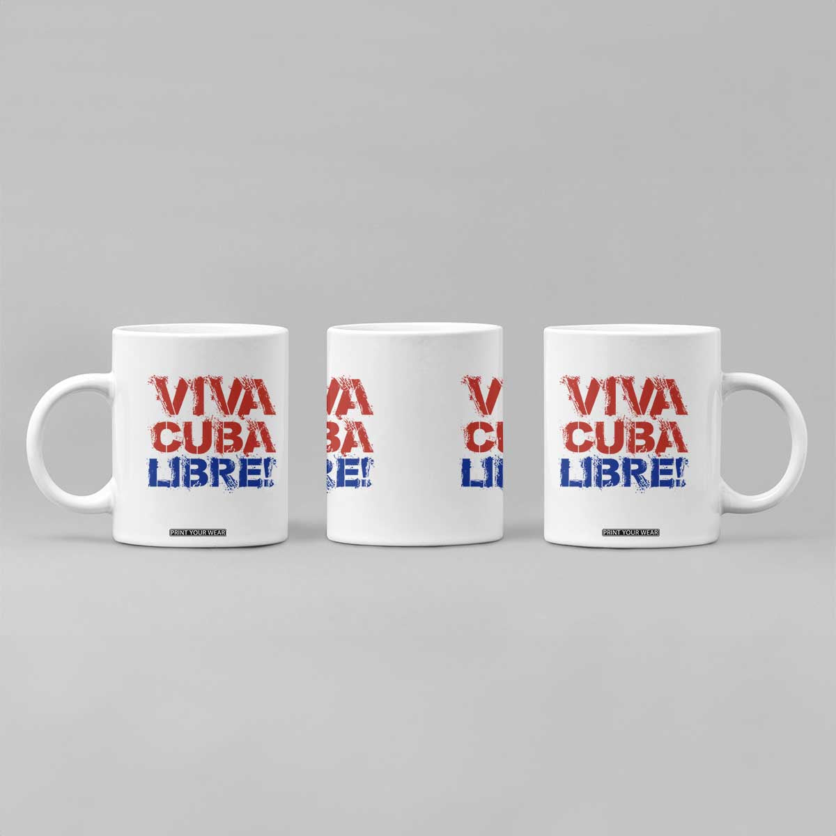 Viva Cuba Libre Coffee Mug SOS Cuba Stand With Freedom Movement TS12 Print Your Wear