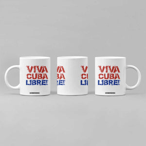 Viva Cuba Libre Coffee Mug SOS Cuba Stand With Freedom Movement TS12 Print Your Wear