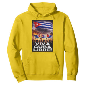 Viva Cuba Libre Hoodie Cuban Freedom Protest TS12 Daisy Print Your Wear