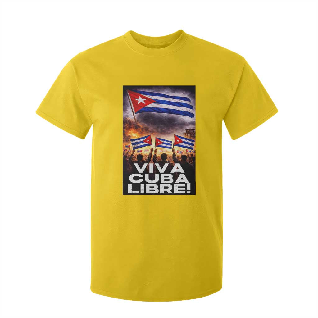 Viva Cuba Libre T Shirt For Kid Cuban Freedom Protest TS12 Daisy Print Your Wear