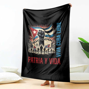 Cuban American Pride Throw Blanket Viva Cuba Libre Supporter TS12 Print Your Wear