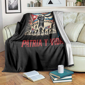 Cuban American Pride Throw Blanket Viva Cuba Libre Supporter TS12 Print Your Wear