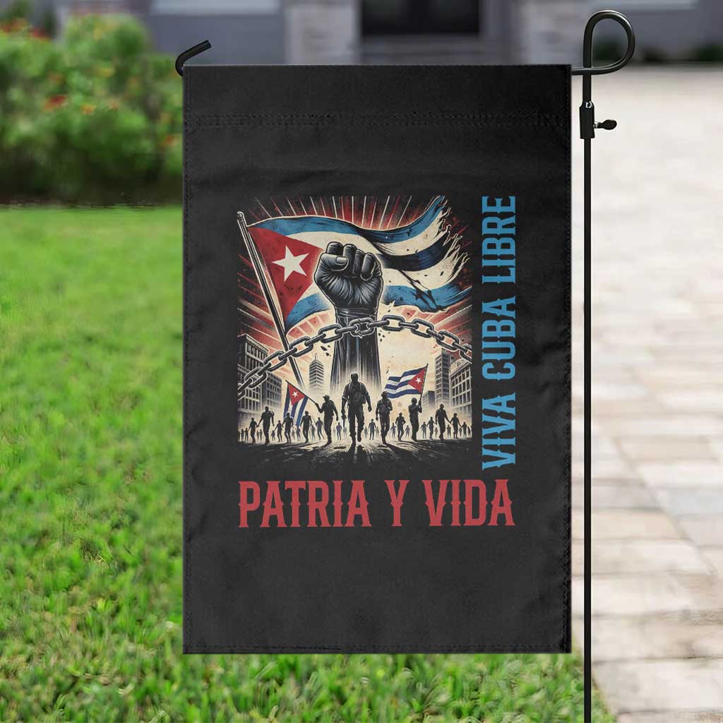 Cuban American Pride Garden Flag Viva Cuba Libre Supporter TS12 Print Your Wear