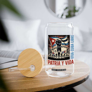 Cuban American Pride Glass Can Viva Cuba Libre Supporter TS12 Print Your Wear